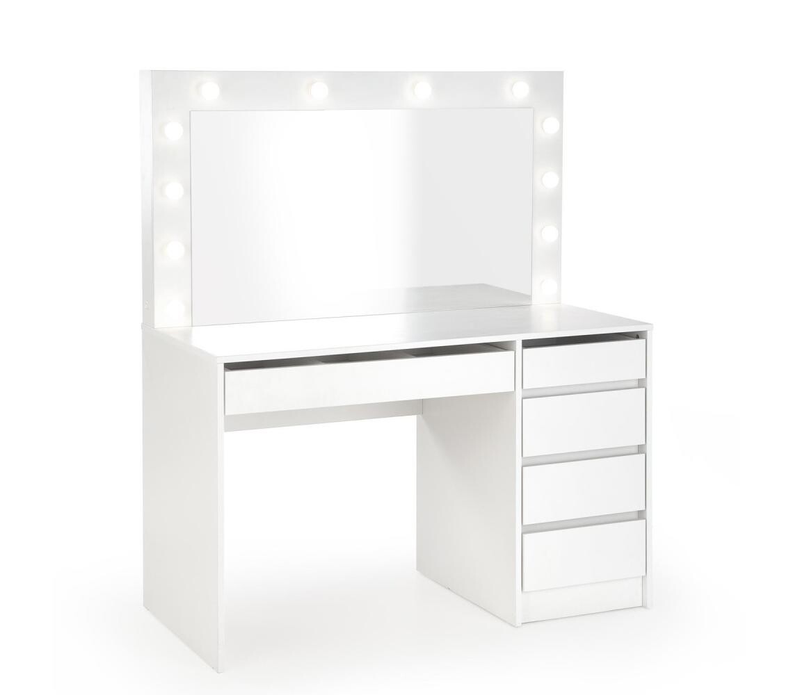 Halmar Toaletní stolek AMORIO bílá V-PL-HOLLYWOOD_XL-TOALETKA-BIAŁY