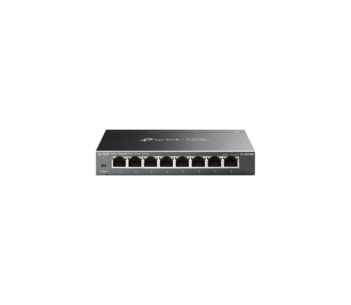 TP-Link 8portový gigabitový Easy Smart switch TL-SG108E