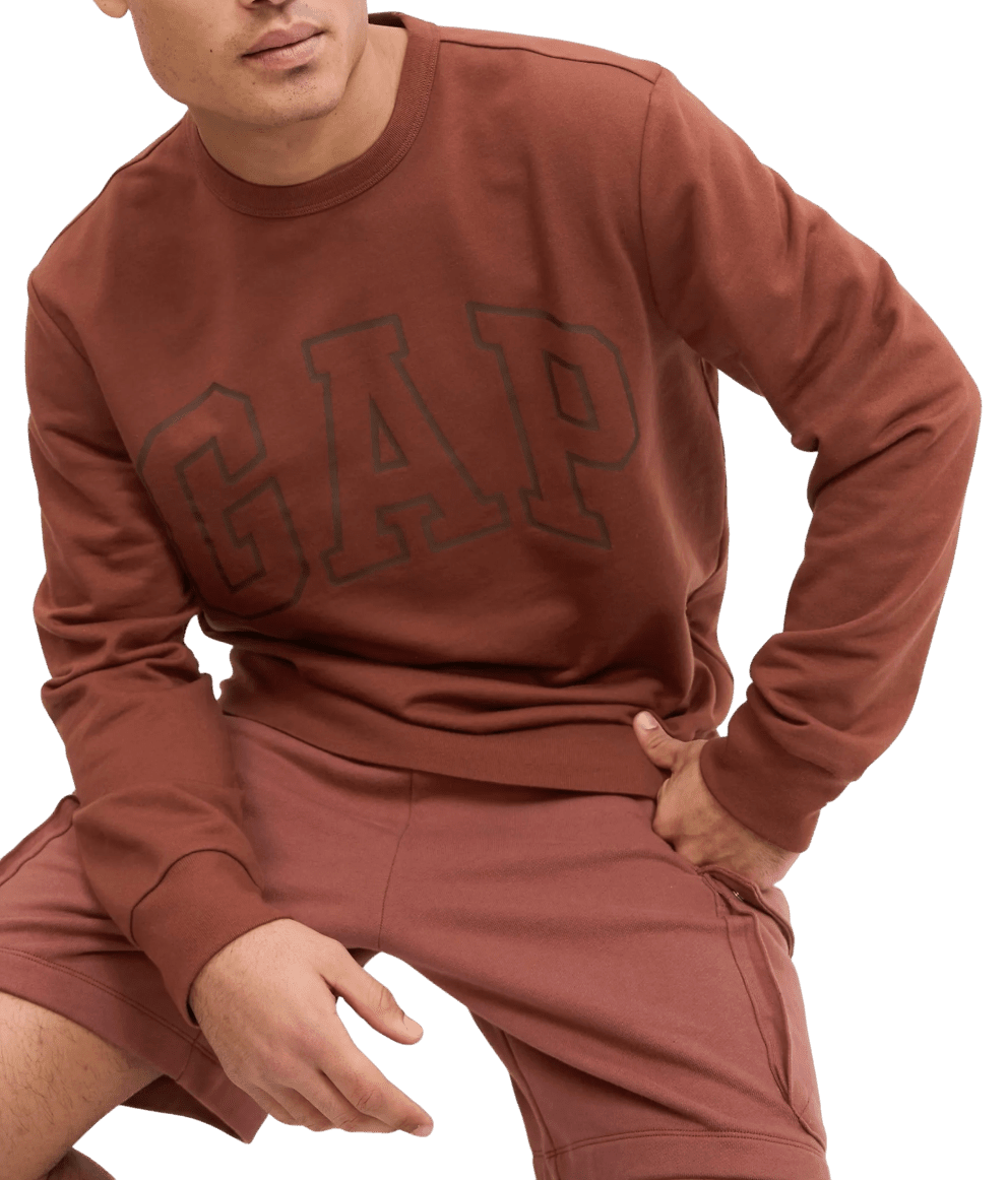 Mikina s kapucí GAP GAP Logo Crewneck