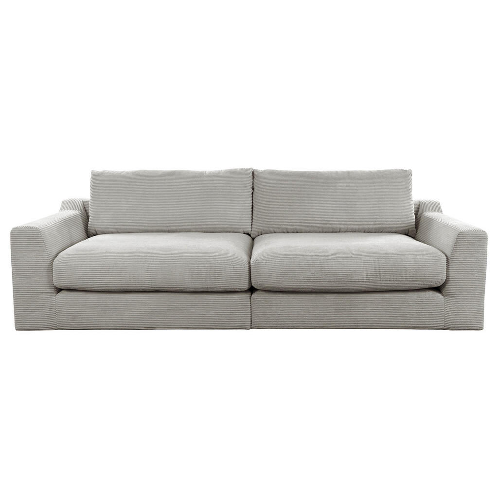 Sit & More POHOVKA BIG SOFA, textil, světle šedá