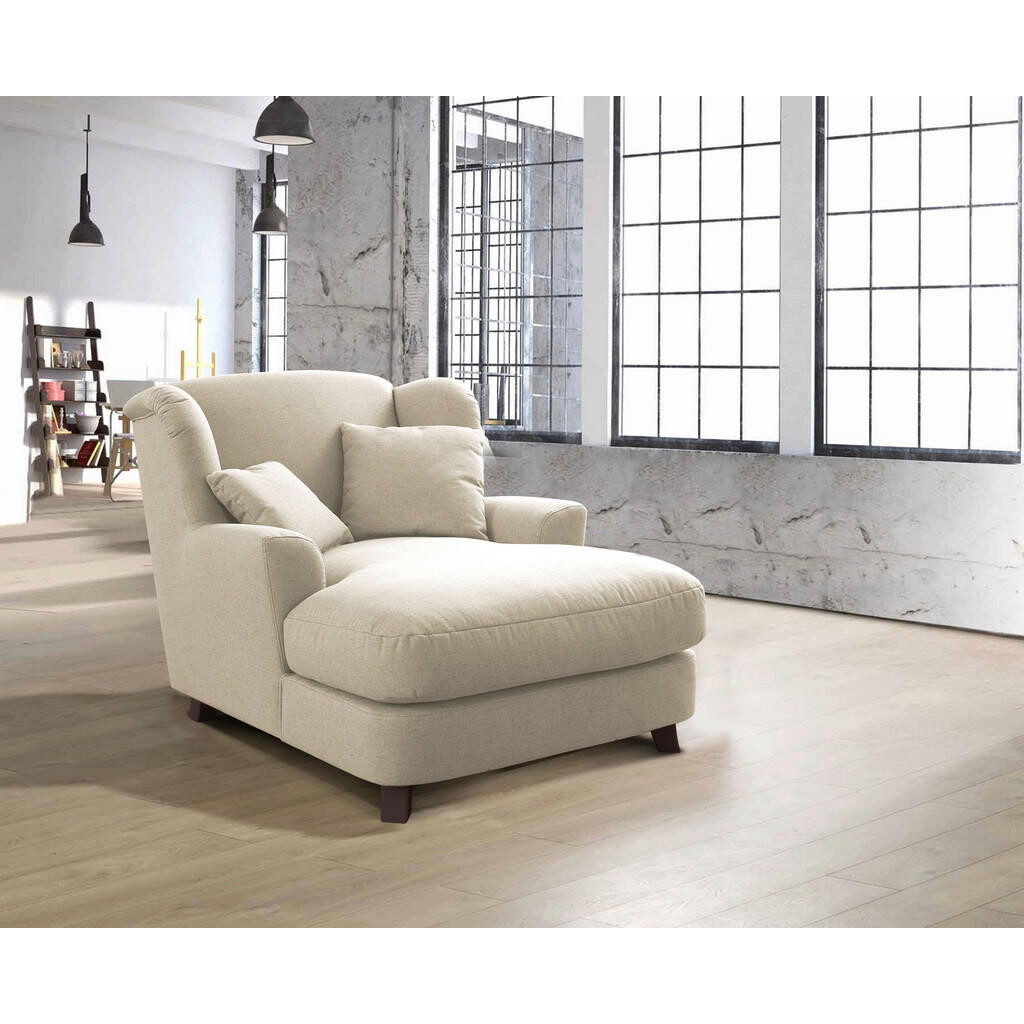 Sit & More XXL KŘESLO, textil, ecru