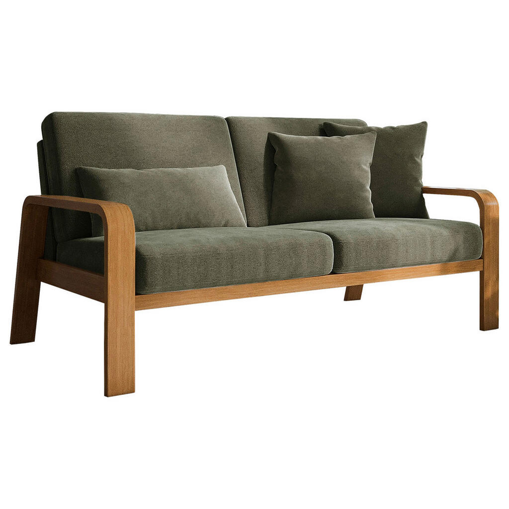 Sit & More 2,5SEDÁK, textil, olivově zelená