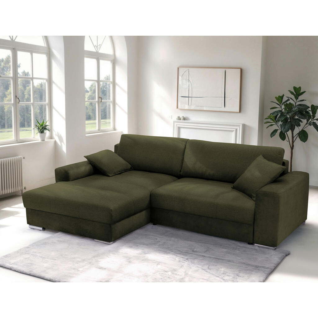 Livetastic ROHOVÁ SEDAČKA, textil, olivově zelená