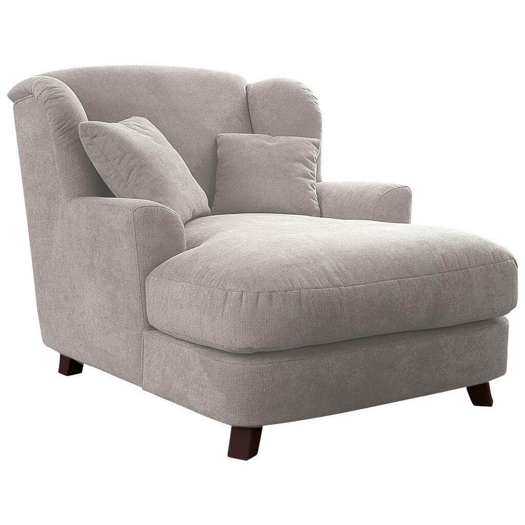 Sit & More XXL KŘESLO, textil, kompozitní dřevo, krémová