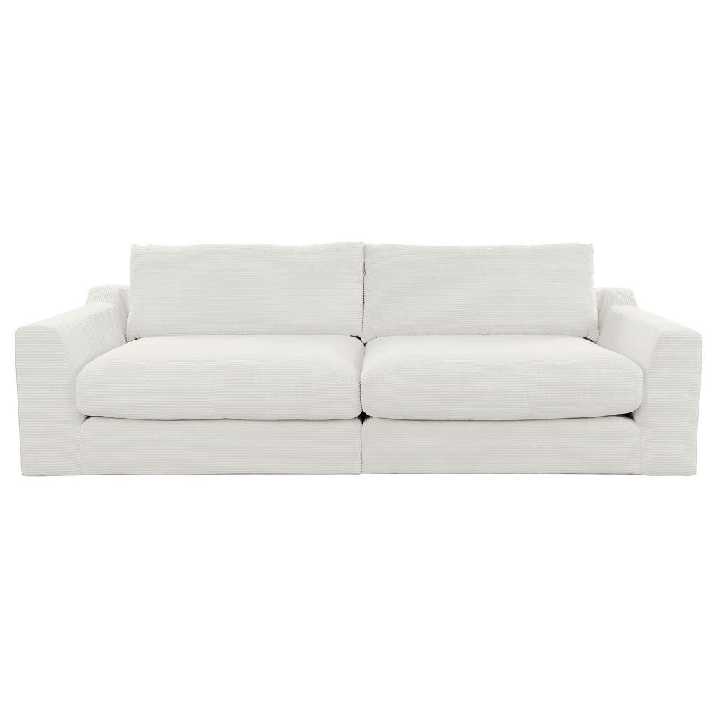 Sit & More POHOVKA BIG SOFA, textil, bílá