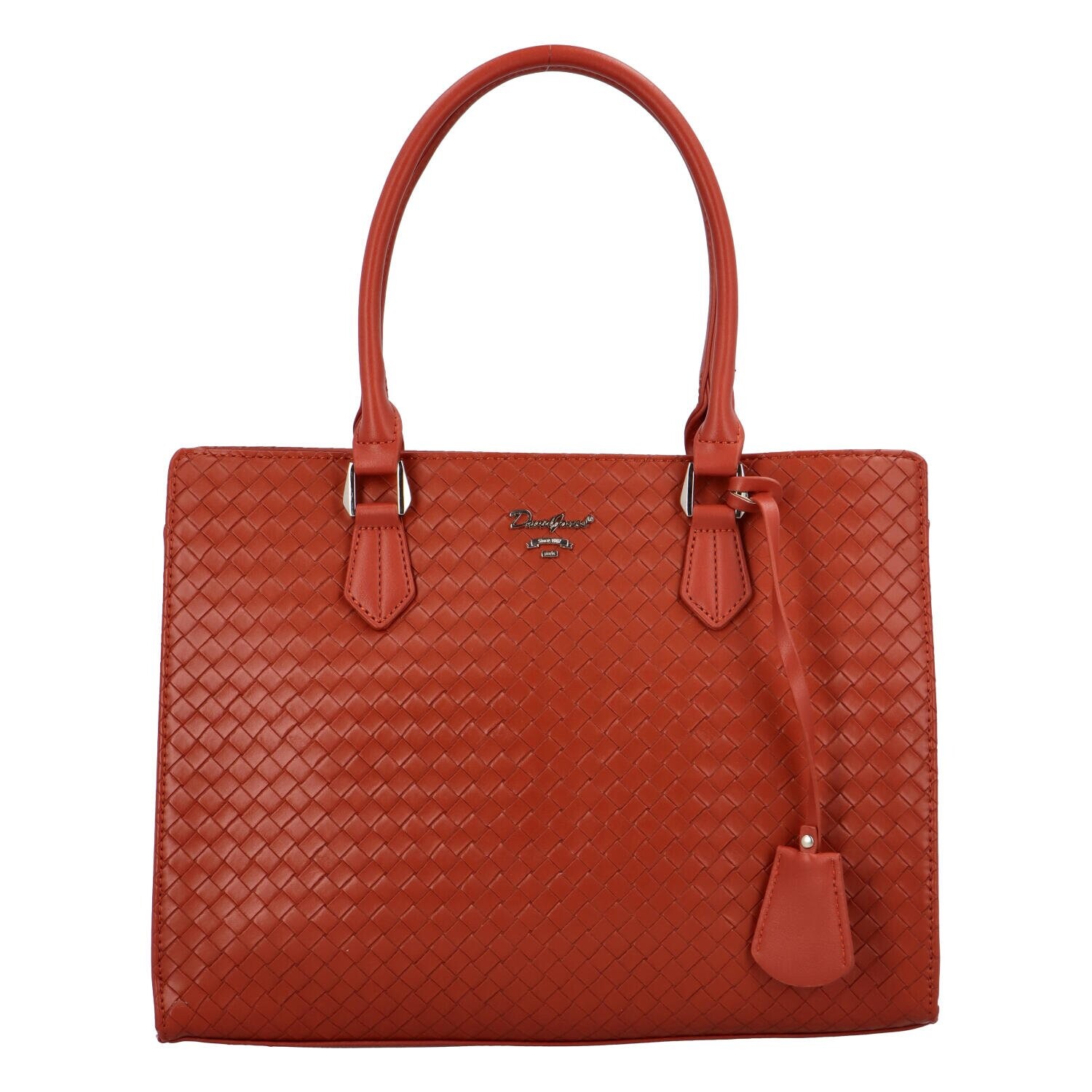 Dámská kabelka cihlově červená - David Jones Ophia červená