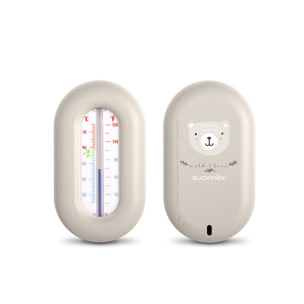 Suavinex Teploměr do vany WILD&FREE - krémový