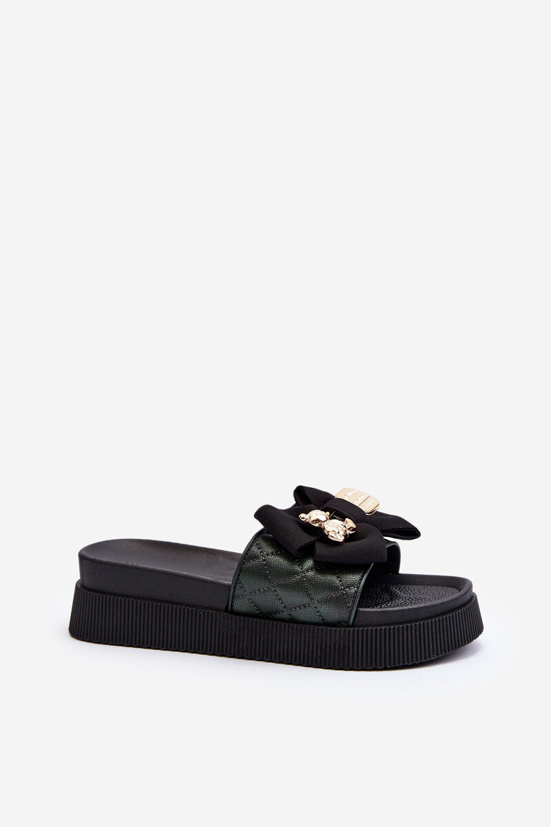 Dámské pantofle Kesi s mašlí