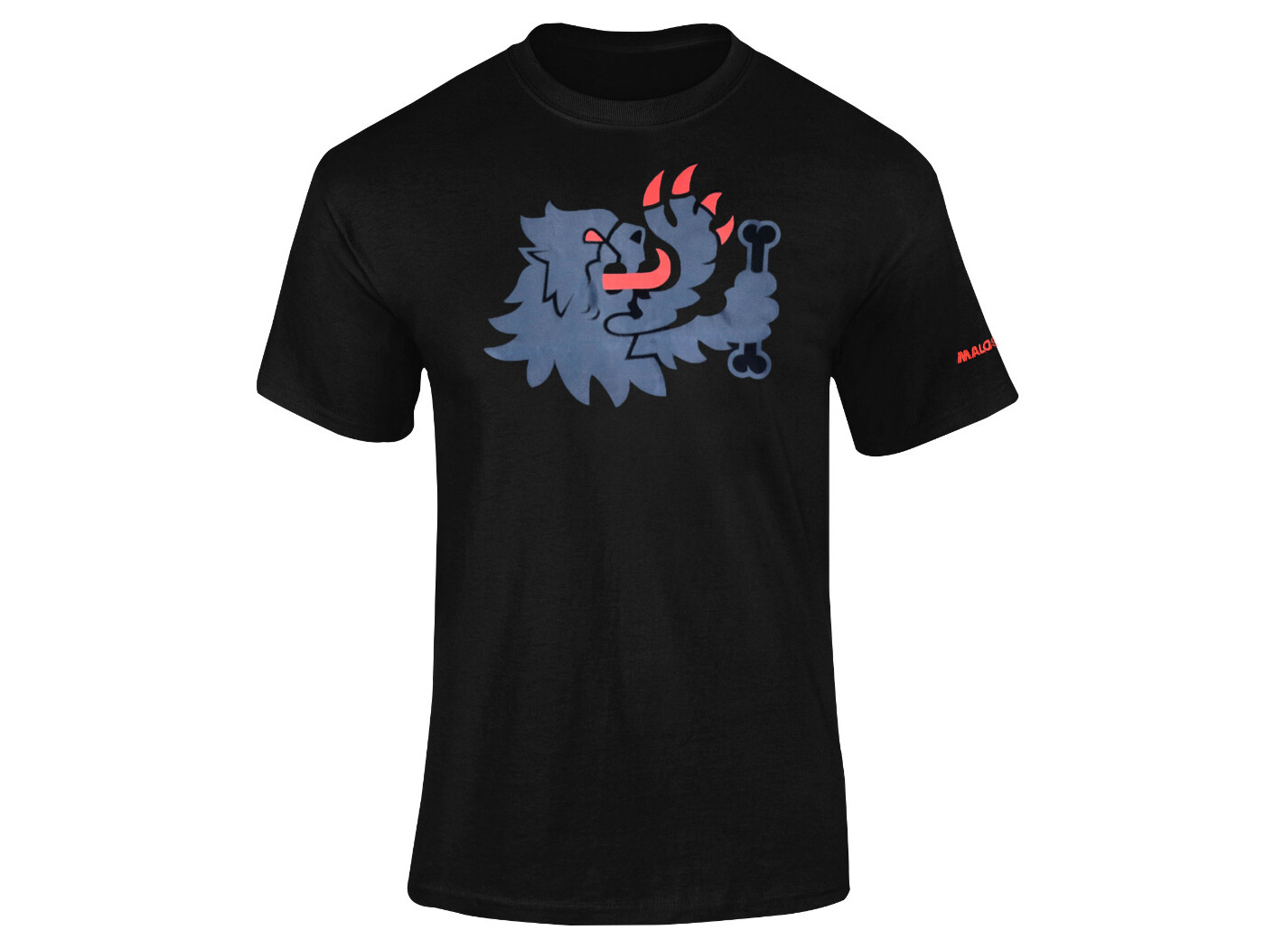 Tričko Malossi Black Lion velikost L