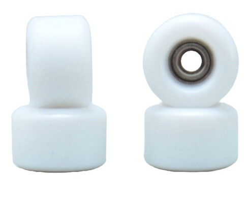 Hood - Urethanová kolečka - bílá - Kolečka na fingerboard