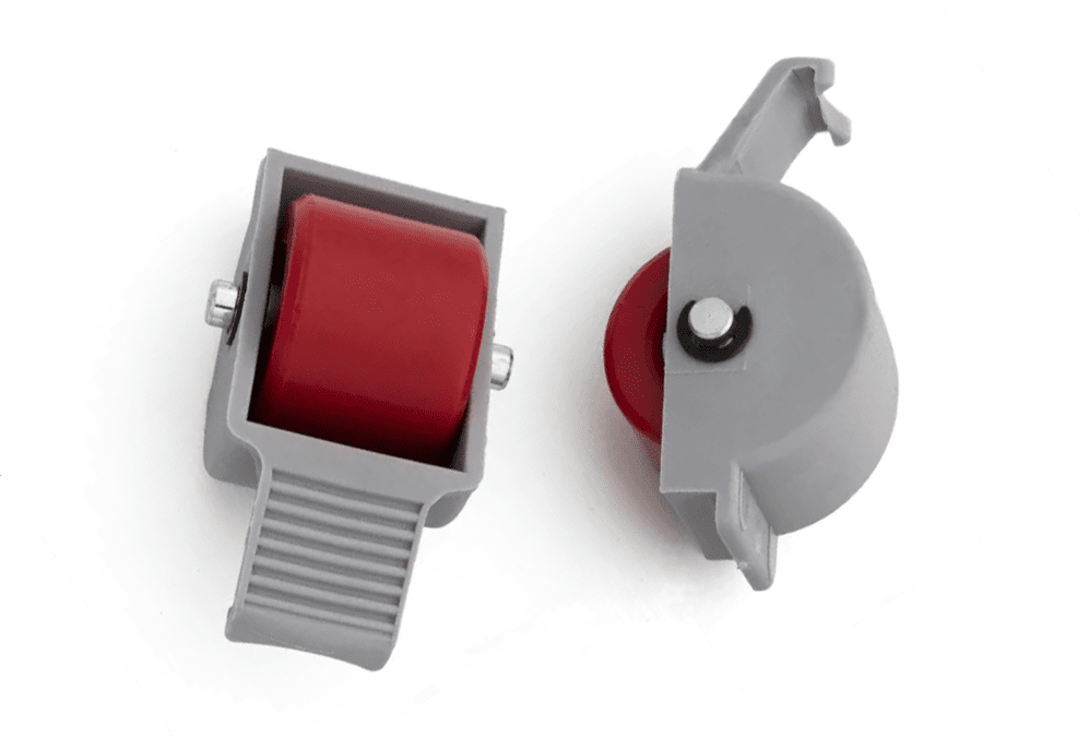 Breezy Rollers - Sada náhradních koleček - Grey/Red