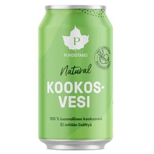 Puhdistamo Kokosová voda natural 310 ml