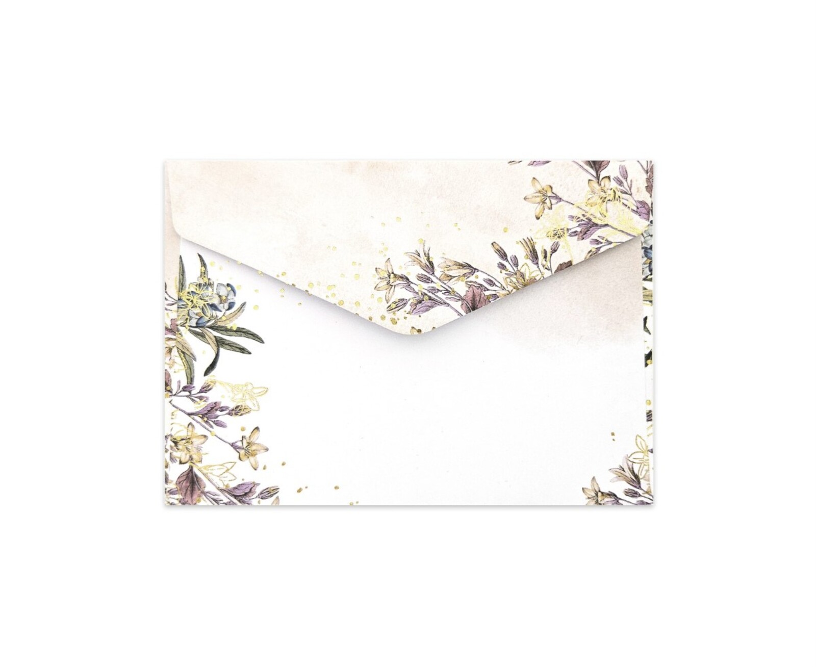 Galeria Papieru Ozdobné obálky - C6, 120 g, motiv květin, 10 ks