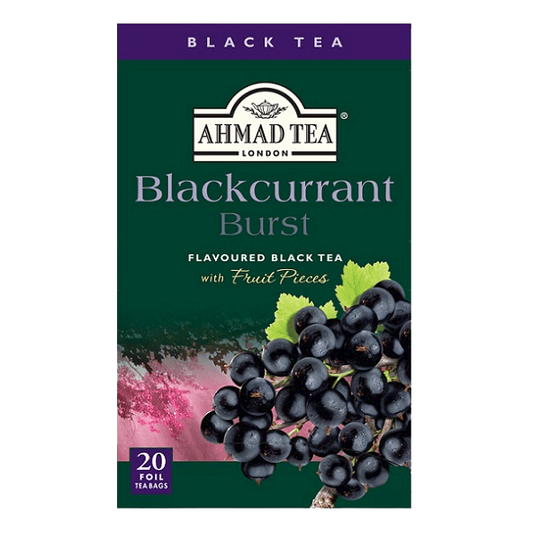 Ahmad Tea | Blackcurrant Burst | 20 alu sáčků
