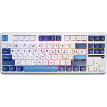 TIGO Aurora Outemu Sunset herní klávesnice (CZ/SK) bílá