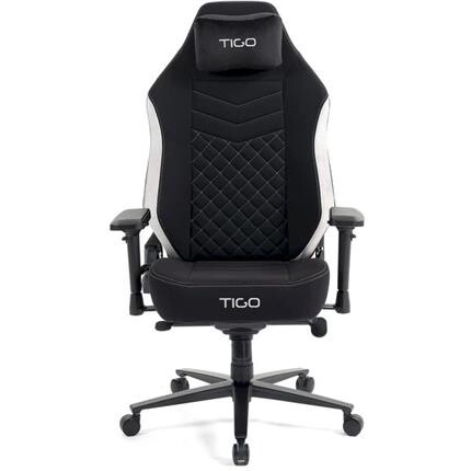 TIGO Emperor herní židle černošedá