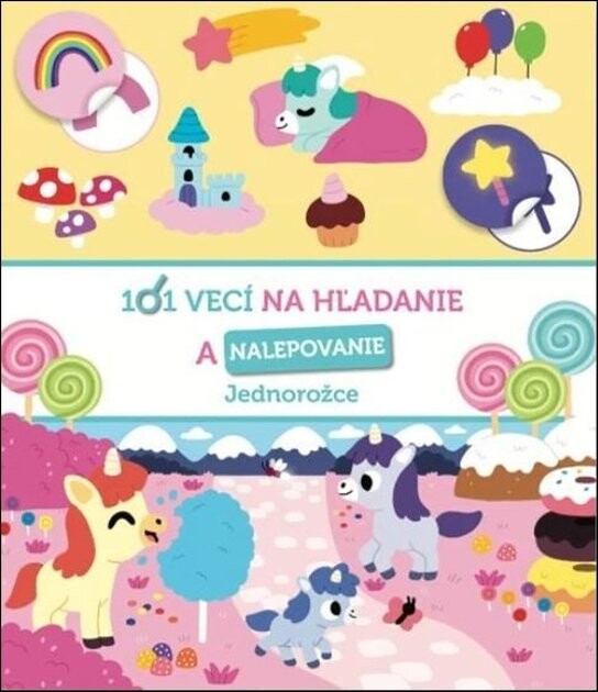 101 vecí na hľadanie a nalepovanie Jednorožce