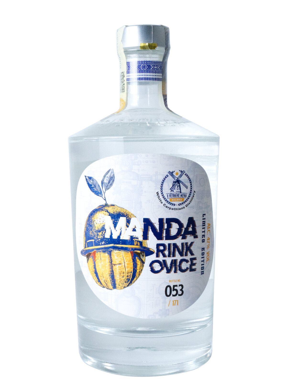 Palírna Kuželov (U větrného mlýna) Horňácká Mandarinkovice 47% 0,5l