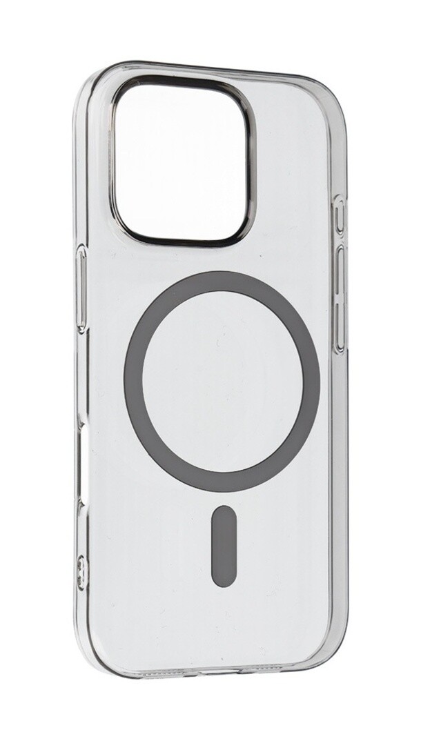 Zadní kryt Transparent Slim Magsafe pro iPhone 15 graphite