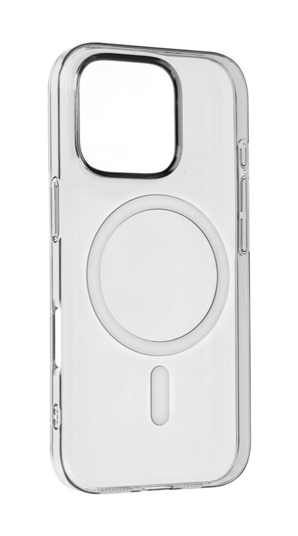 Zadní kryt Transparent Slim Magsafe pro iPhone 16 grey