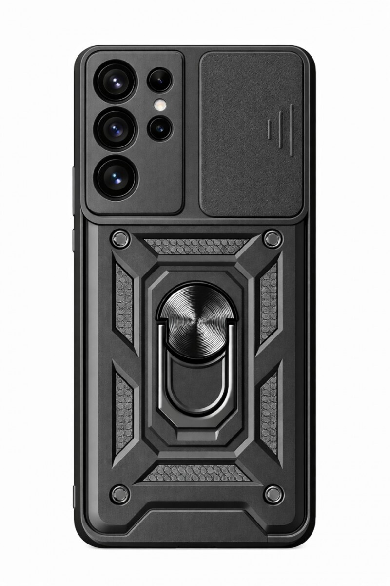 Ultra odolný zadní kryt Armor Lens pro Samsung Galaxy S26 Ultra černý