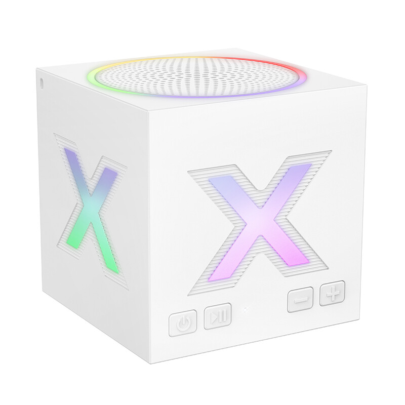 Reproduktor Borofone Portable Bluetooth BR101 Rubik bílý