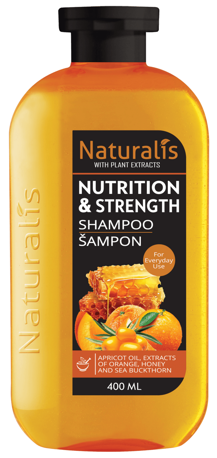 NATURALIS Šampon - Nutrition & Strength 400 ml