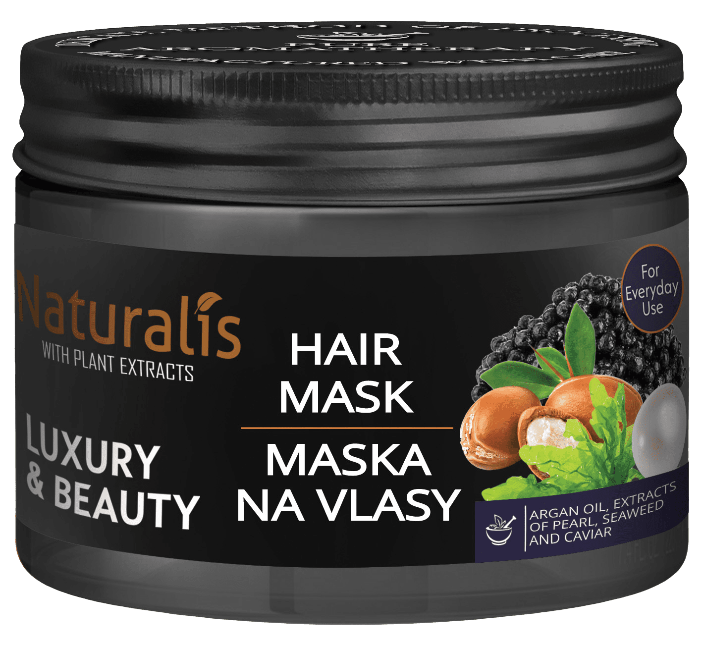 NATURALIS Maska na vlasy - Luxury & Beauty 300 g