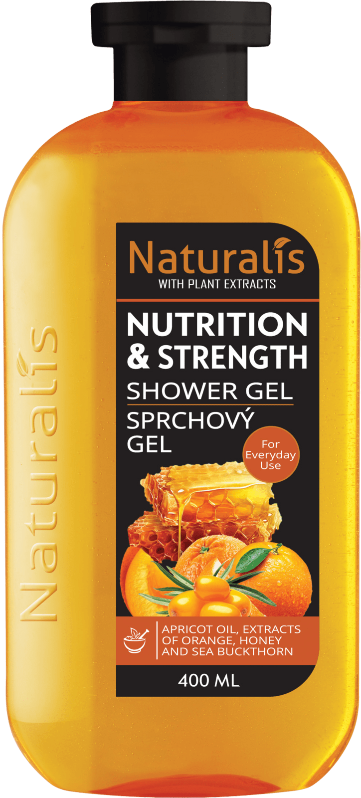 NATURALIS Sprchový gel - Nutrition & Strength 400 ml