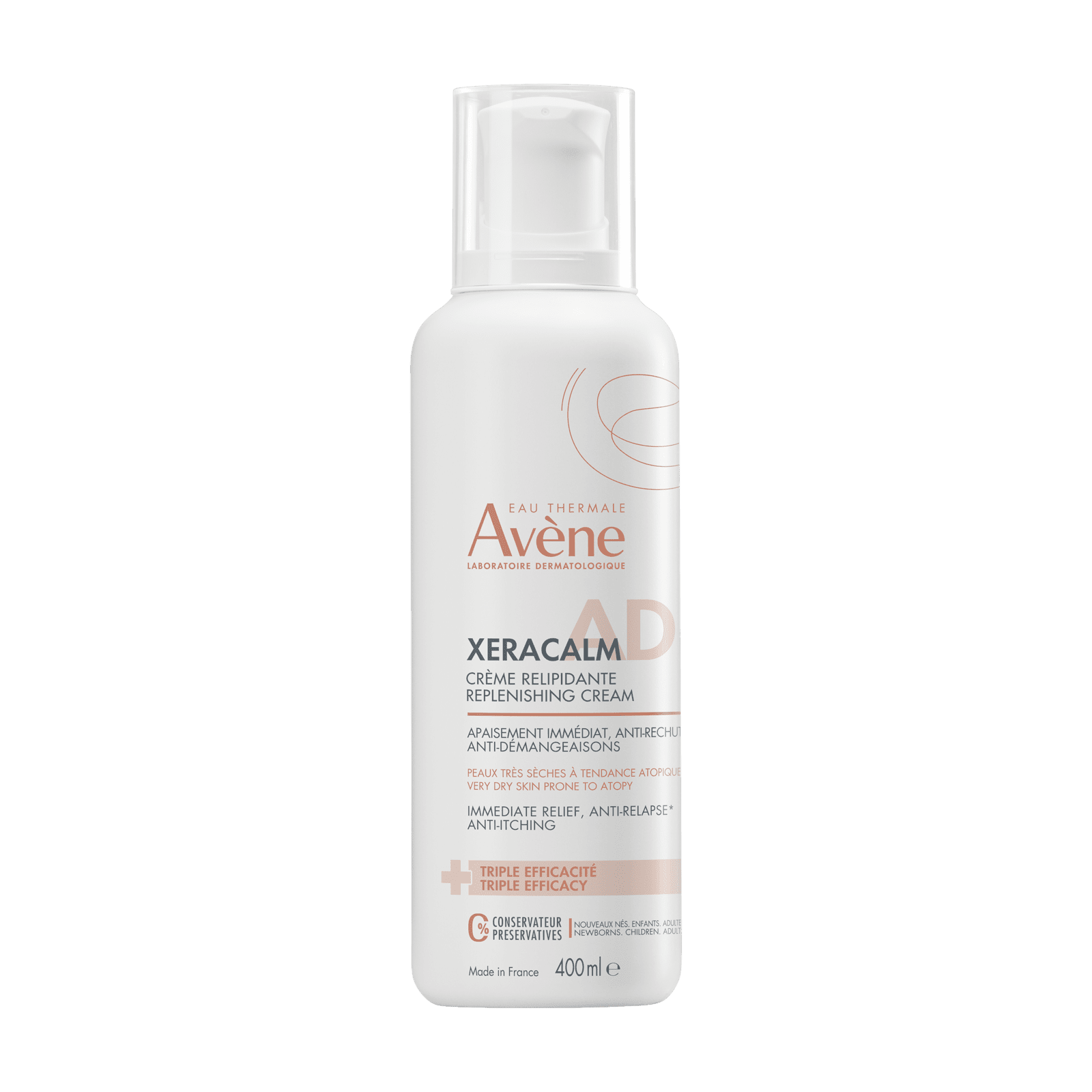 AVÈNE XeraCalm Relipidační krém 400 ml