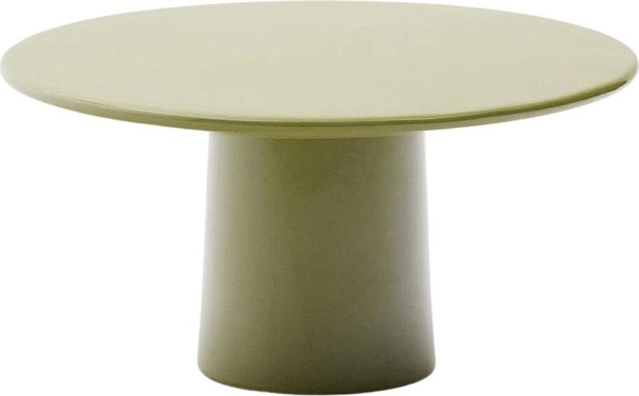 Betonový kulatý zahradní konferenční stolek ø 85 cm Albanella – Kave Home