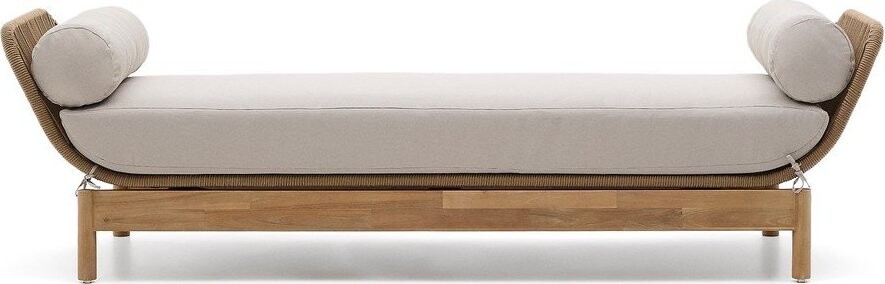 Zahradní pohovka z masivu akácie v přírodní barvě Catalina – Kave Home