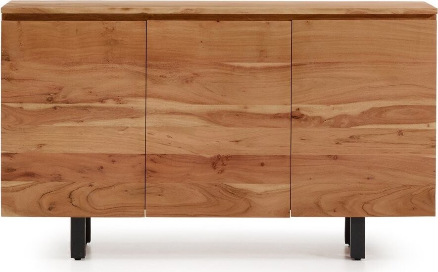 Komoda z masivu akácie v přírodní barvě 150x88x40 cm Uxue – Kave Home