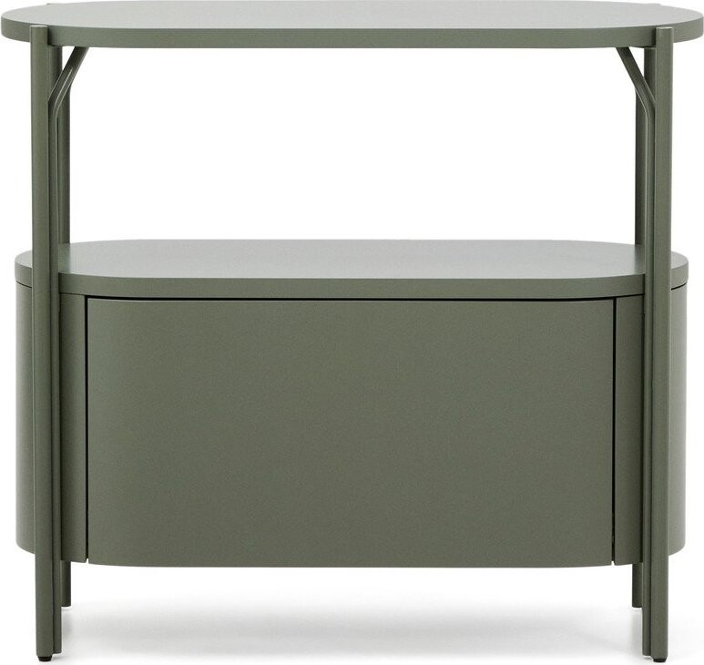 Zelená skříňka pod umyvadlo 90x81 cm Arely – Kave Home