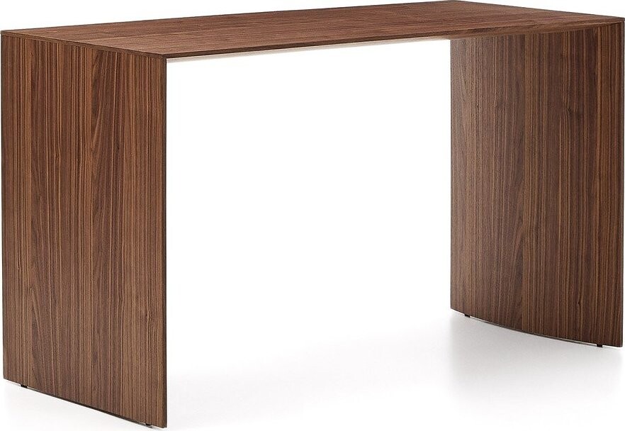 Pracovní stůl v dekoru ořechu 60x140 cm Litto – Kave Home