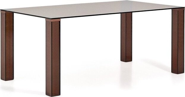 Skleněný jídelní stůl 90x160 cm Adularia – Kave Home