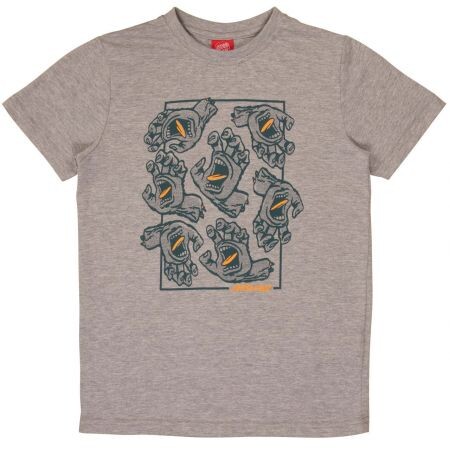 Triko Santa Cruz Crowd Hand Kids - Béžová - 8/10