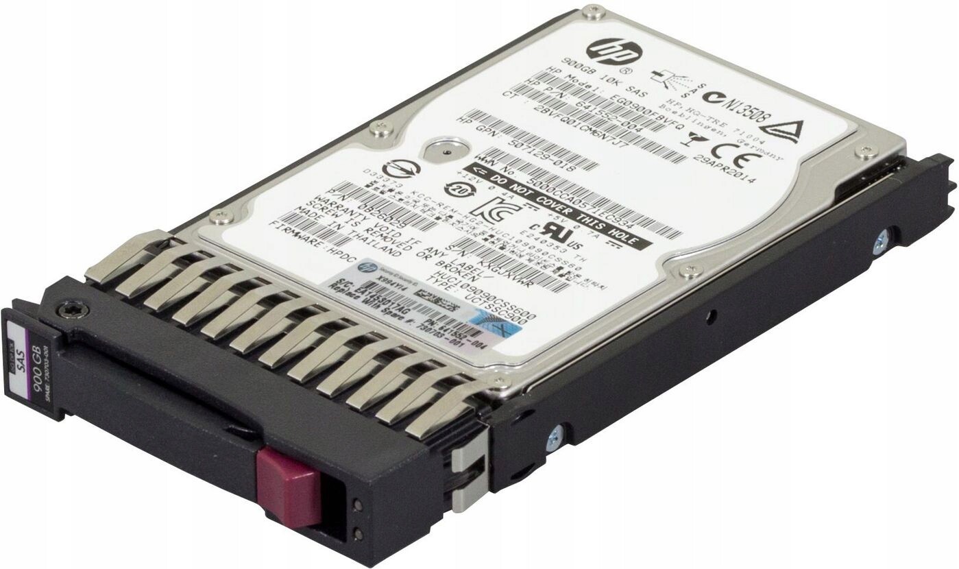 Packard Enterprise 900 Gb Hdd 10K Rpm Sas 2.5 Inch