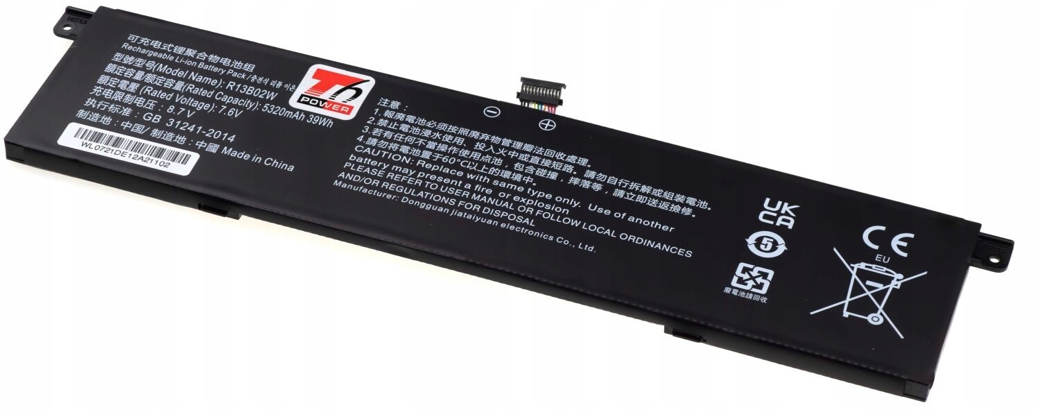 Baterie T6 Power pro notebook Xiaomi R13B02W