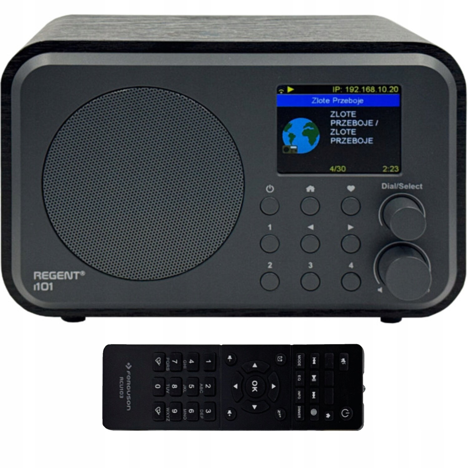 Ferguson Regent i101 Internetové rádio Dab+ Fm Rds Bt 5.3 UPnP/DLNA