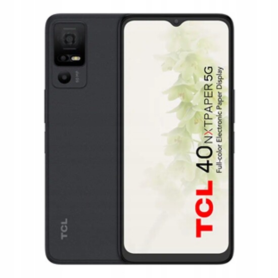 Smartphone Tcl 40 Nxtpaper 6 Gb 256 Gb 5G černý