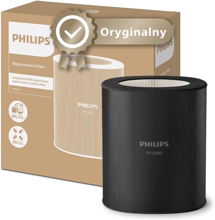 Originální filtr Philips FY2200/30 AC2210 AC2220 AC2221 Hepa uhlík 36 měsíců