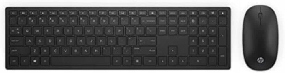 Sada Bezdrátové Klávesnice A Myši Hp Pavilion 800 Černá Kancelářská