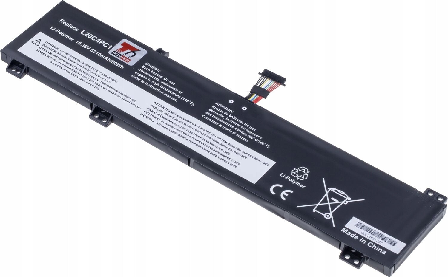 Baterie T6 Power pro Lenovo Legion 5-15ACH6H