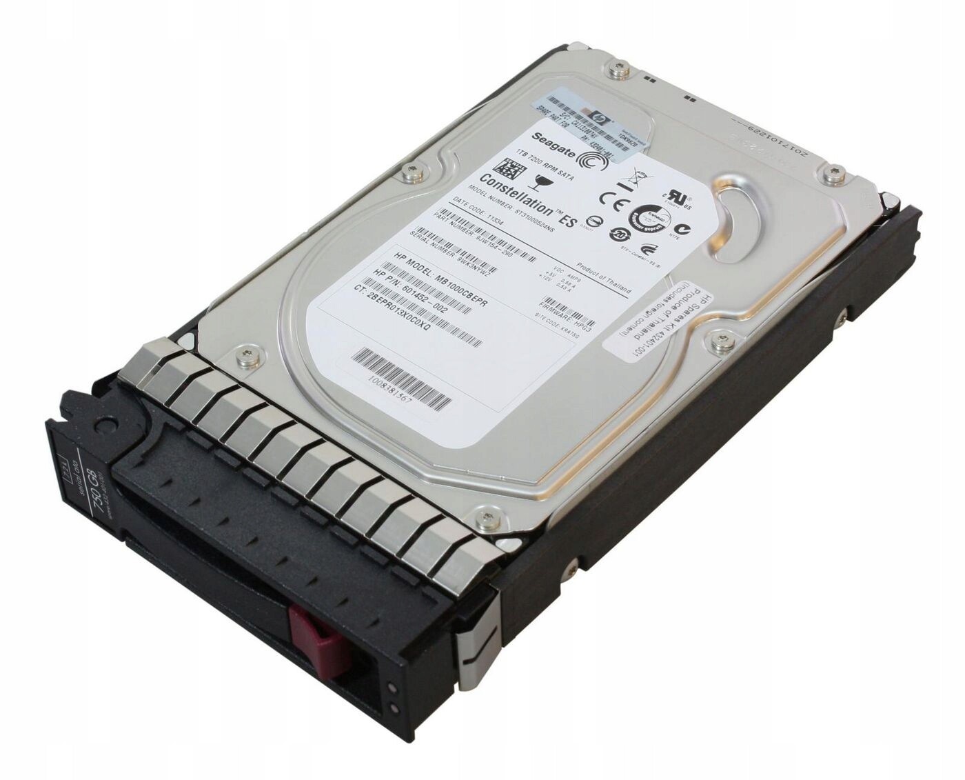 Hewlett Packard Enterprise 750GB 7200 ot./min Sata