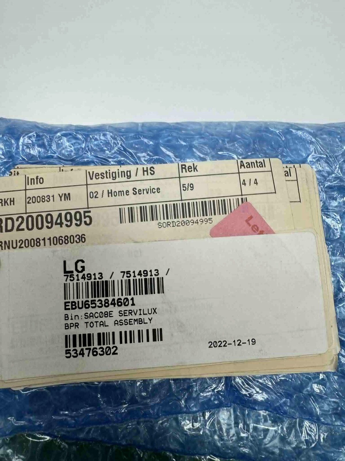 Základní deska Lg EBU65384601 Bpr Total Assembly