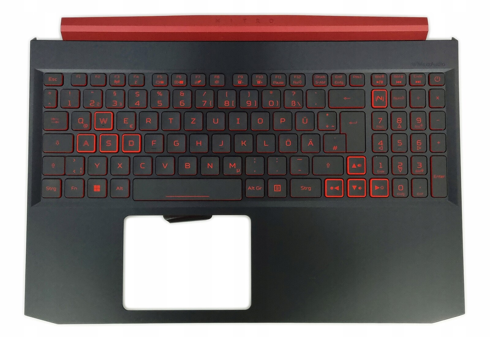 Nová Klávesnice Acer Nitro 5 AN515-54 GTX1660 Ti Německá