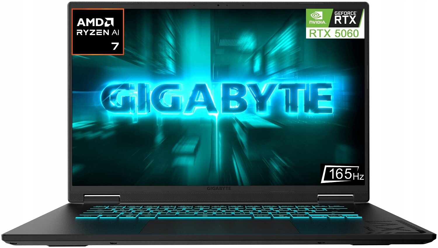 Notebook Gigabyte A16 16'' Fhd+ 165Hz Ryzen 7 260 16GB SSD2TB Rtx 5060 W11