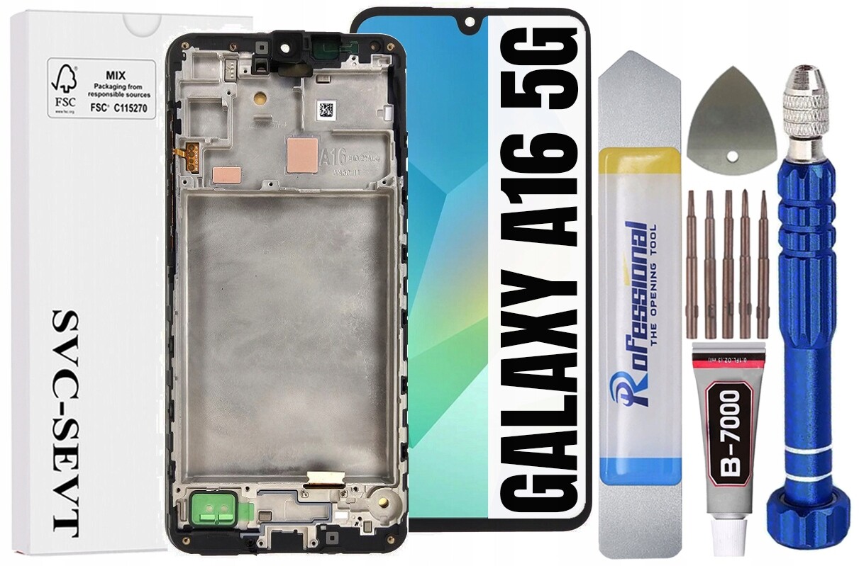 Displej Pro Samsung Galaxy A16 5G A166 Originální Oem Obrazovka +rámeček