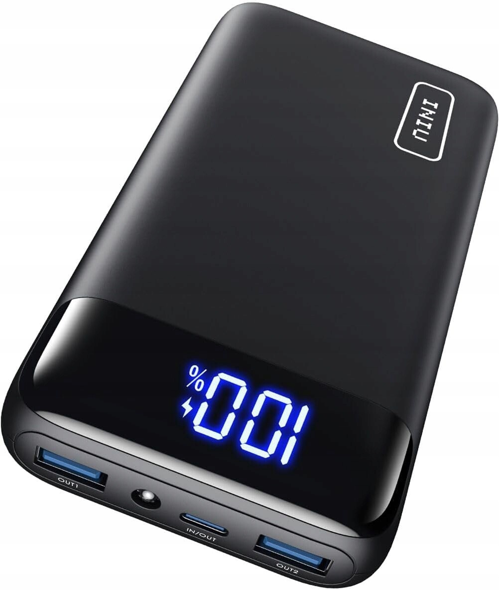 Iniu Powerbanka Rychlé nabíjení 22.5W 20000 mAh Usb C Vstup Výstup